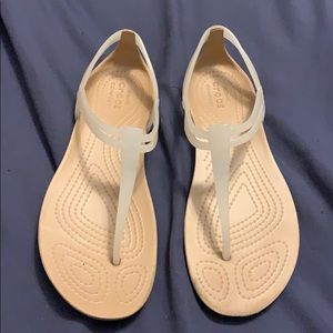 Girls Crocs Thong Sandals